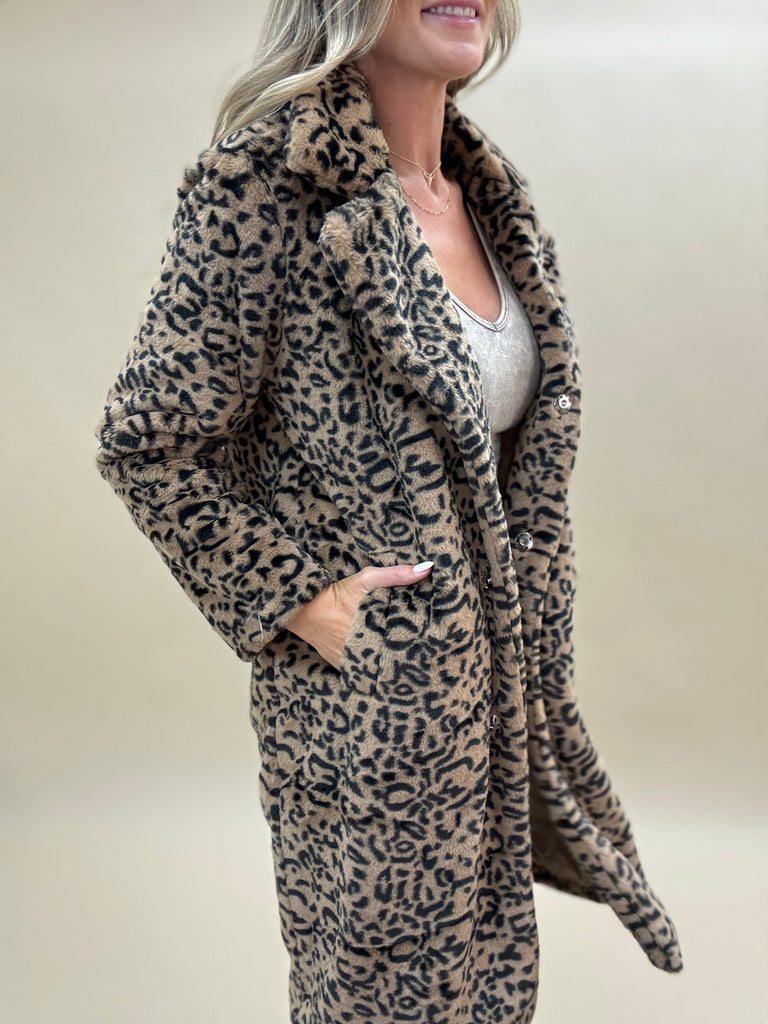 Beth Faux Fur Overcoat