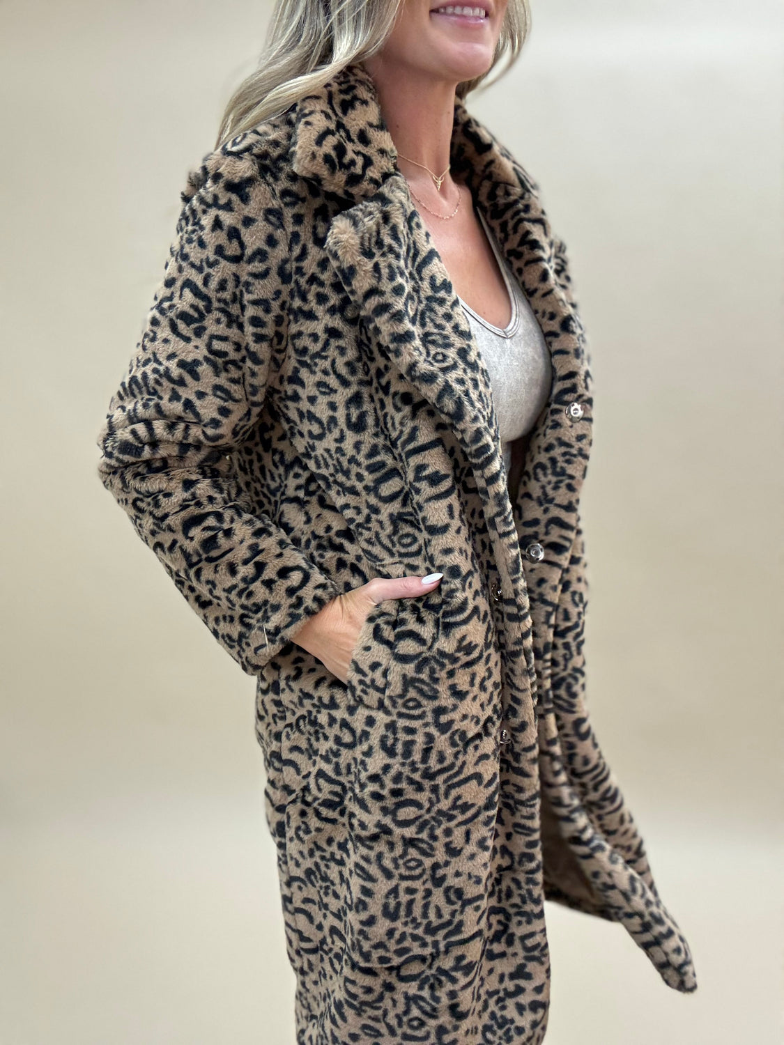Beth Faux Fur Overcoat
