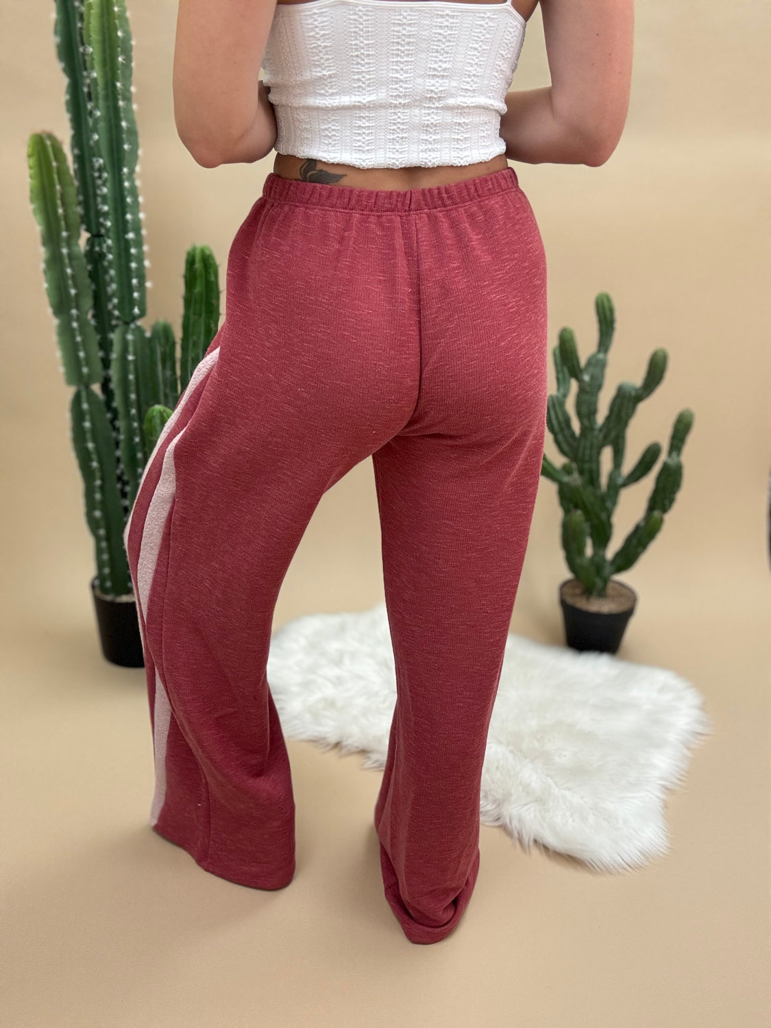 Truly Rust Wide Leg Pants