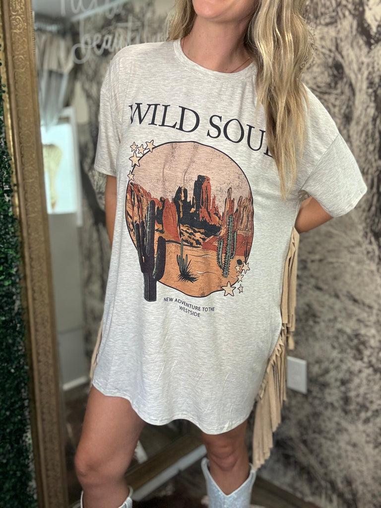 Wild Soul Tee Dress