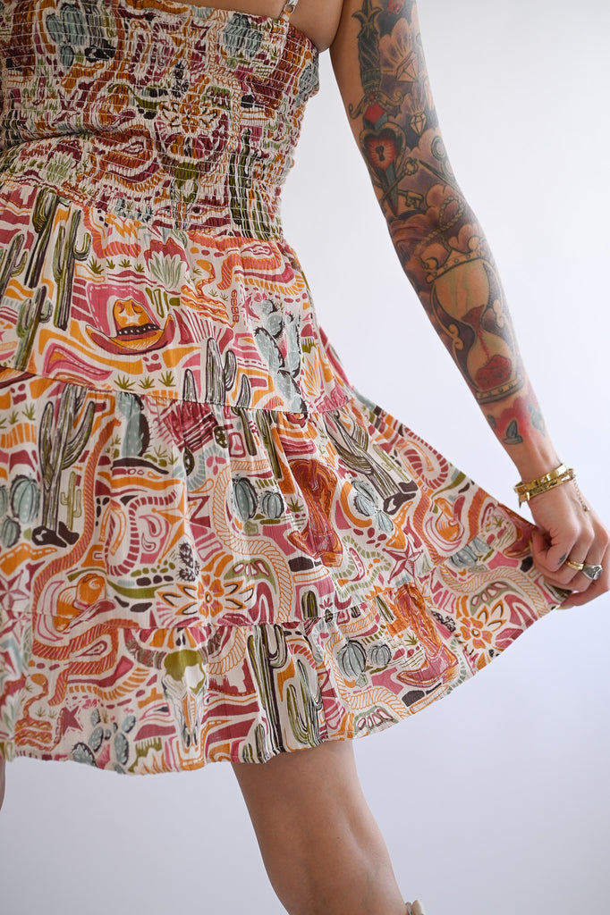 Saloon Mini Dress