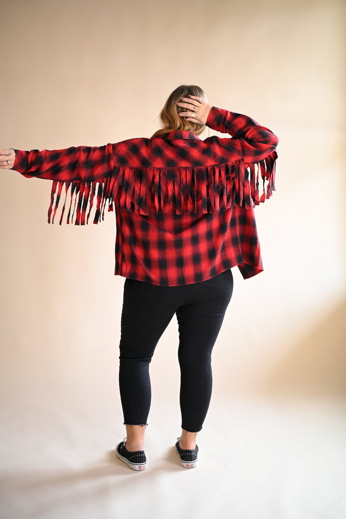 Aspen Fringe Shacket
