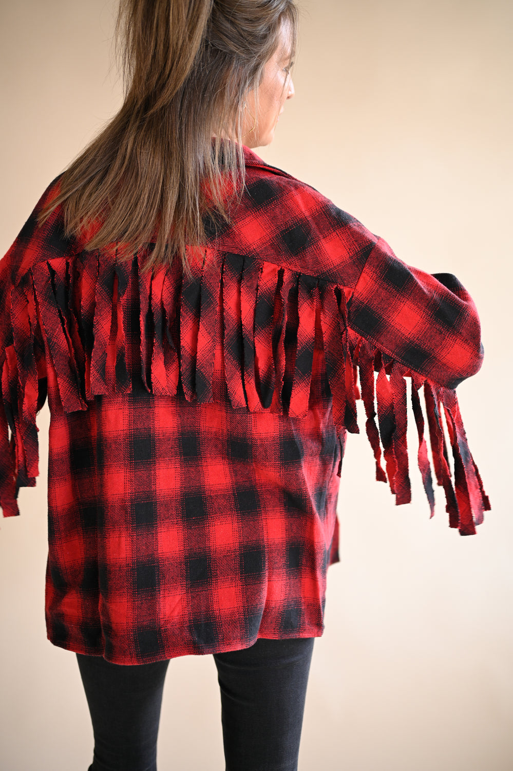Aspen Fringe Shacket