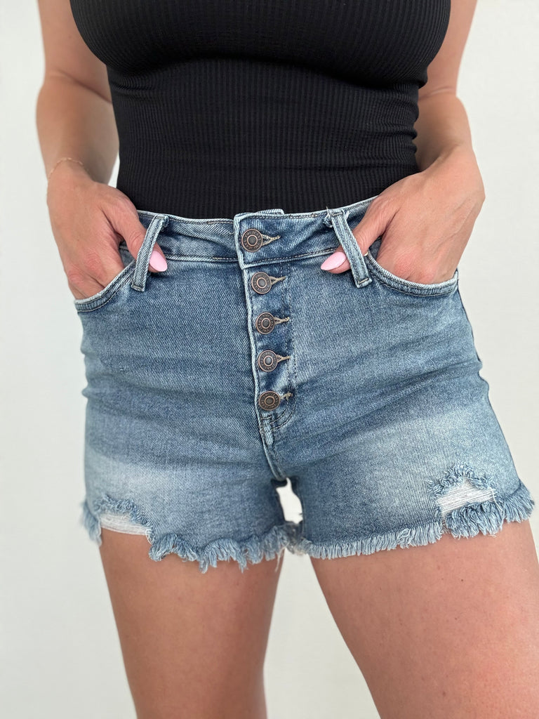 Lexi Button Fly Shorts