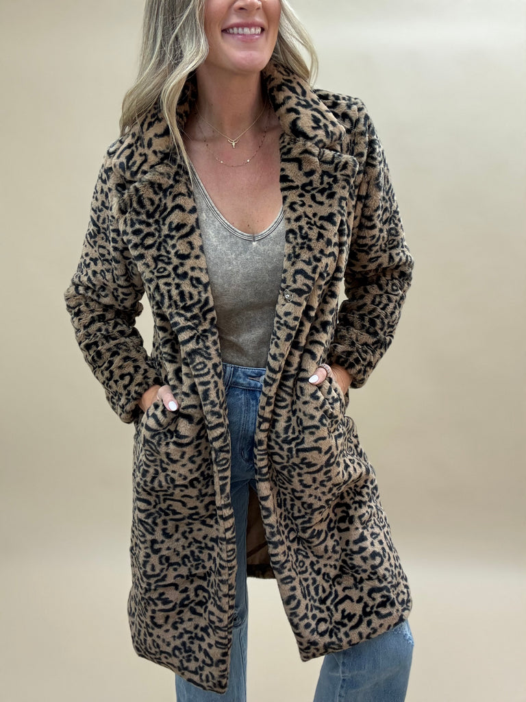 Beth Faux Fur Overcoat