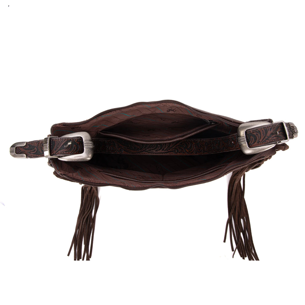 Buckle Hobo Fringe Bag
