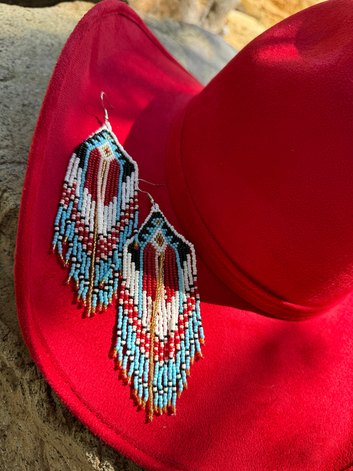 Native Seed Bead Earring