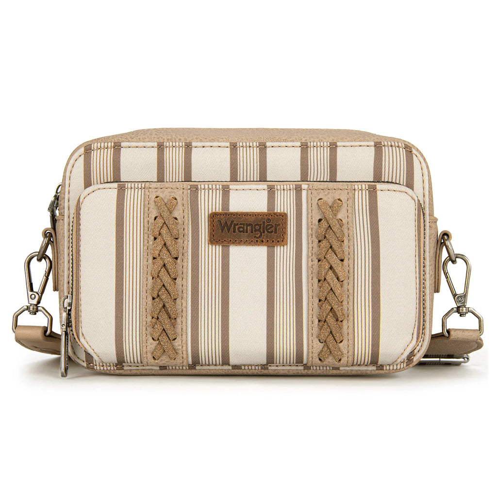 Wrangler Stripe Printed Wallet Crossbody