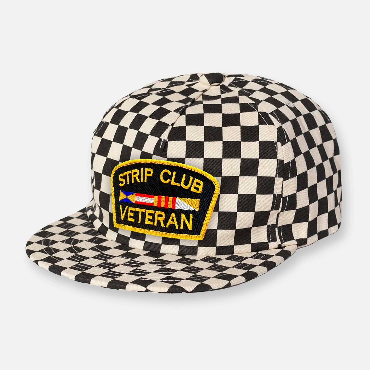Checker Pit Crew Marbrol Hat
