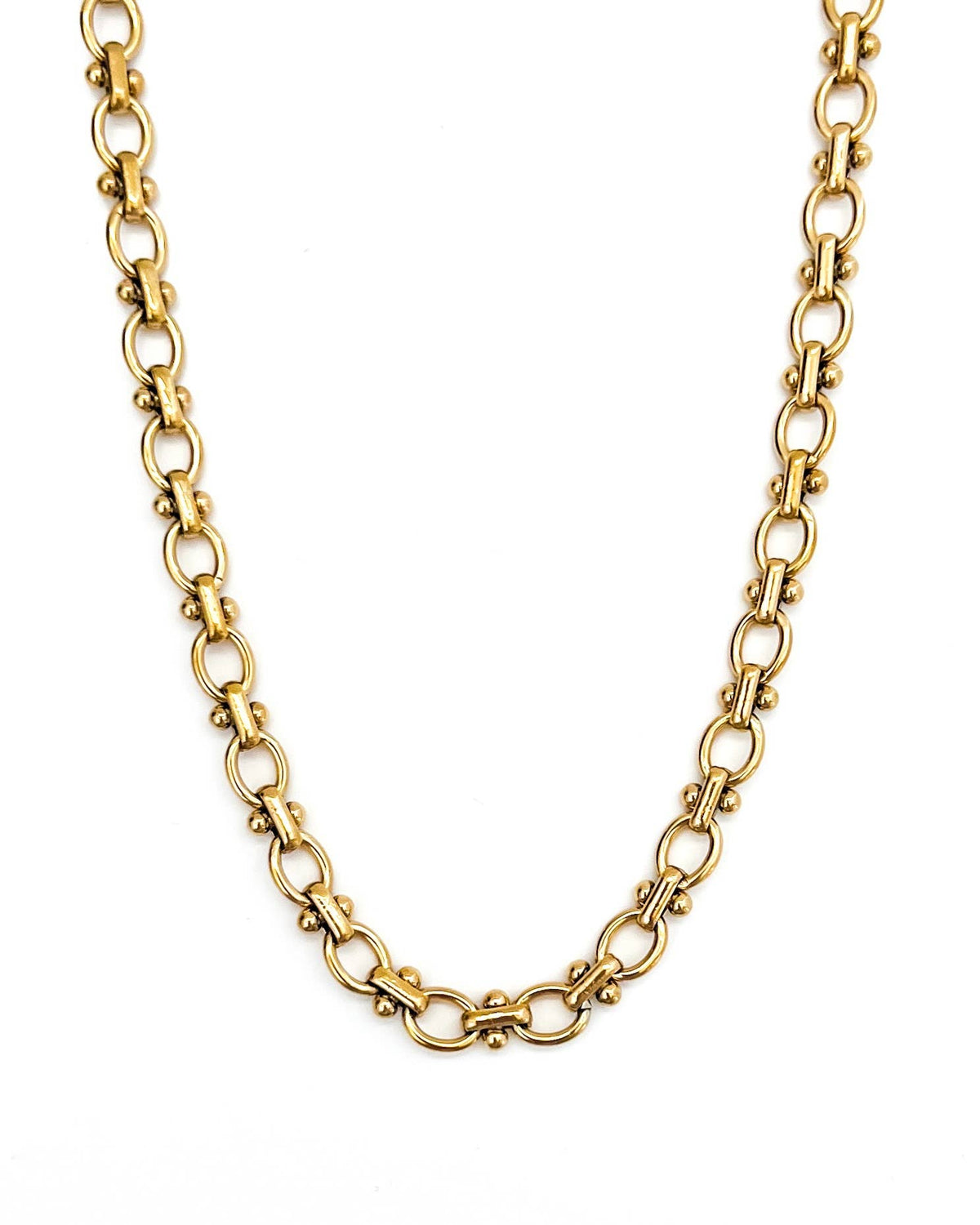 Shirley Gold Chain Layering Necklace || Choose Length