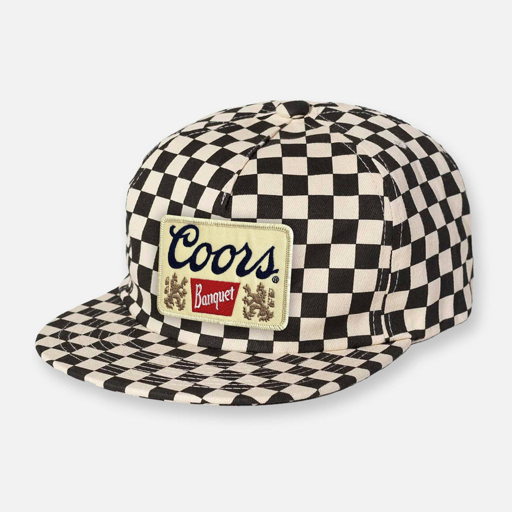 Checker Pit Crew Marbrol Hat