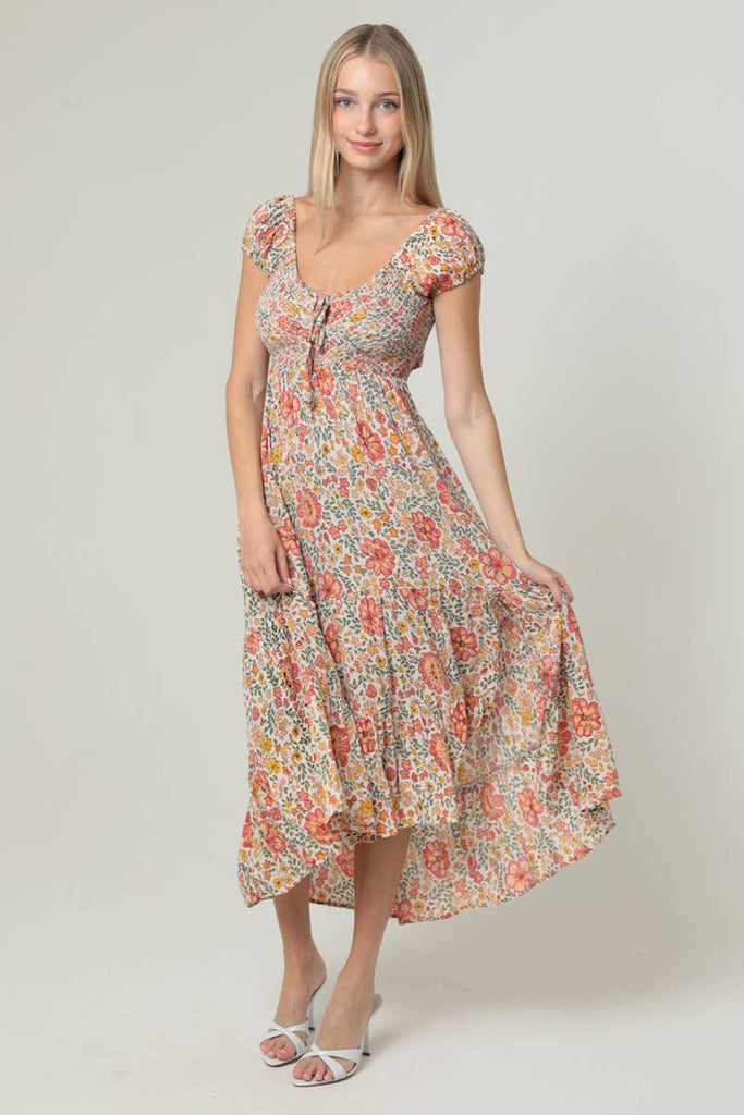 Gardena Cap Sleeve Dress