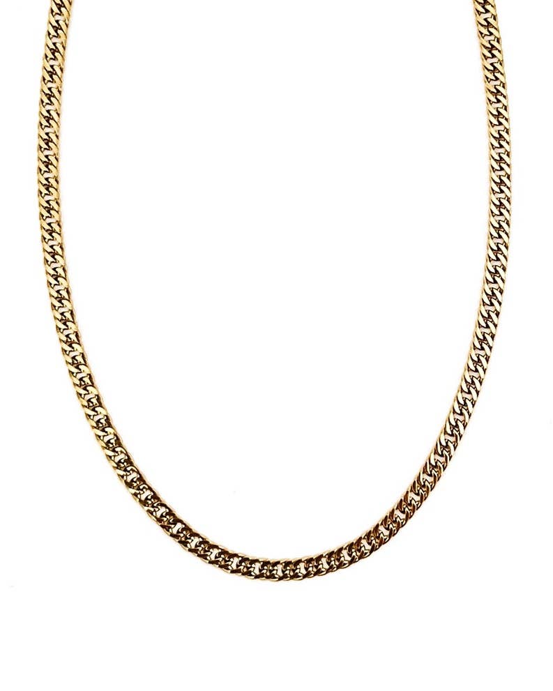 Della Cable Snake Everyday Chain Necklace