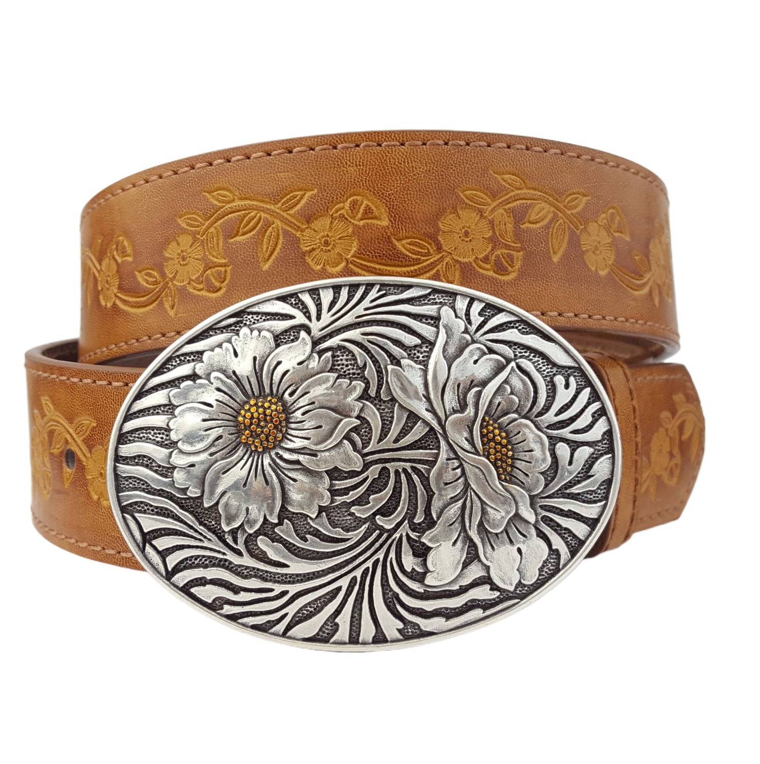 Sunflower Buckle Belt