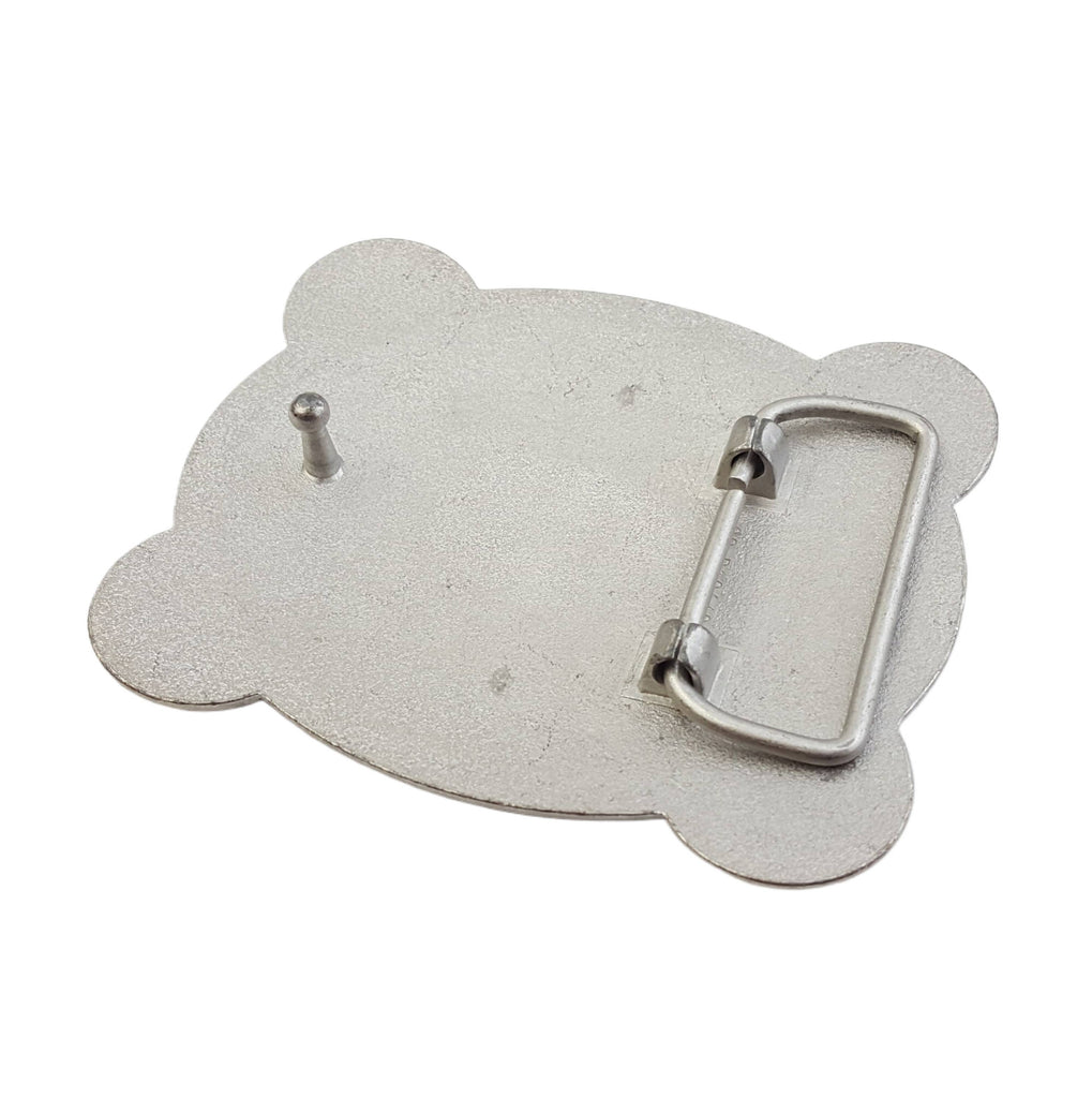 Buckle: Western-Inspired Belt Buckle w. stone