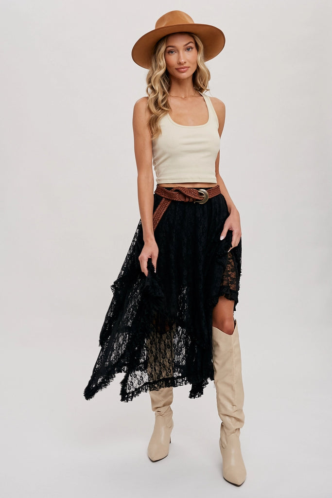 Lacey Tiered Skirt
