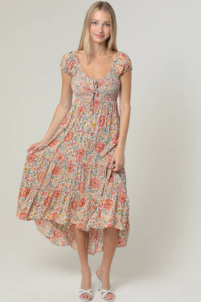 Gardena Cap Sleeve Dress