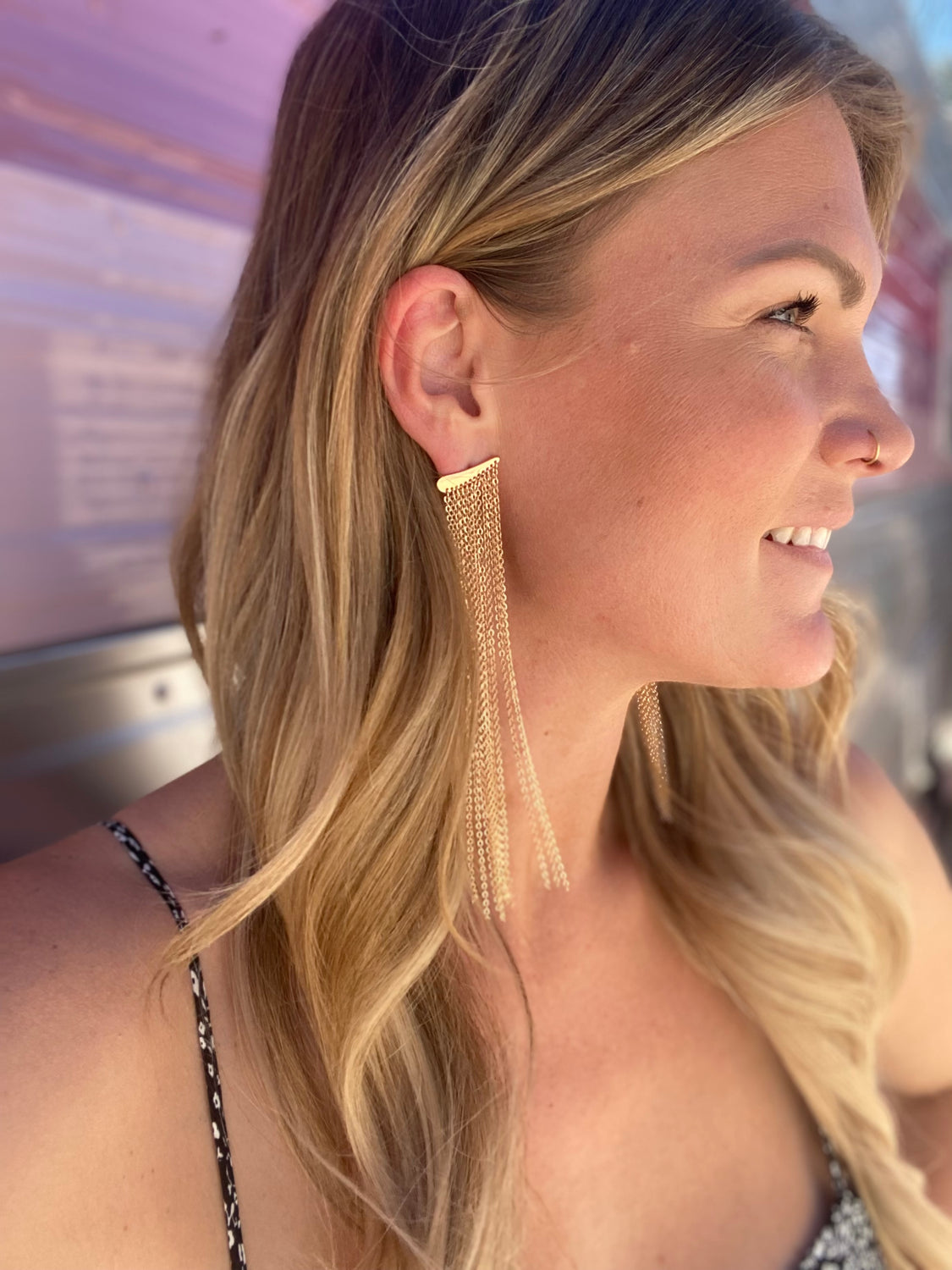 Chain Dangle Earring