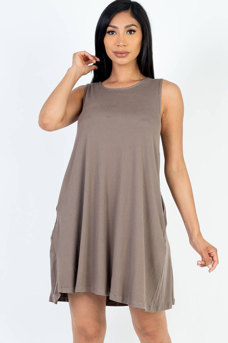 Throw On Mini Dress