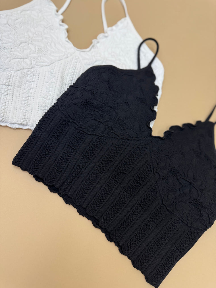 Lace Bralette Crop