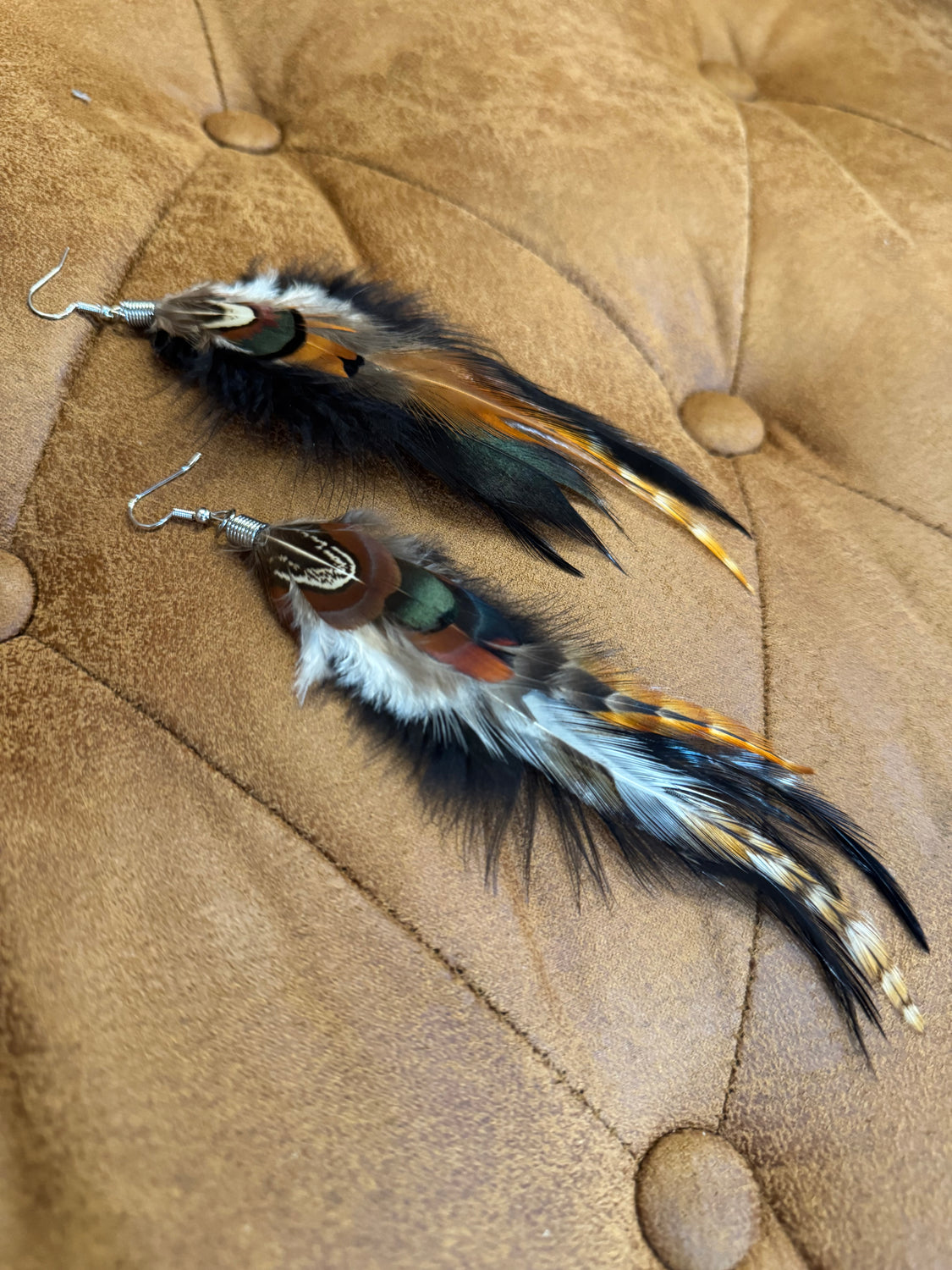 Forest Feather Earrings