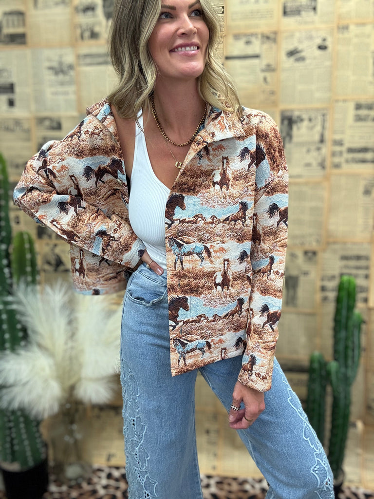 Dutton Button Front Jacket