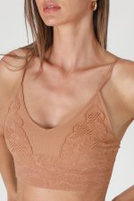 V-Neck Lace Bralette