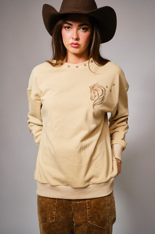 Giddy Up Pullover