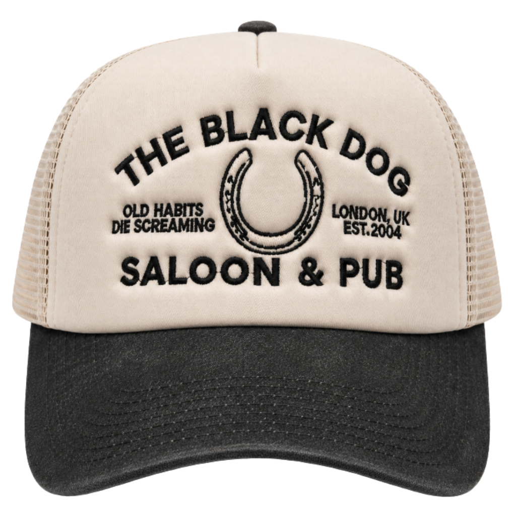 The Black Dog Saloon Trucker Hat