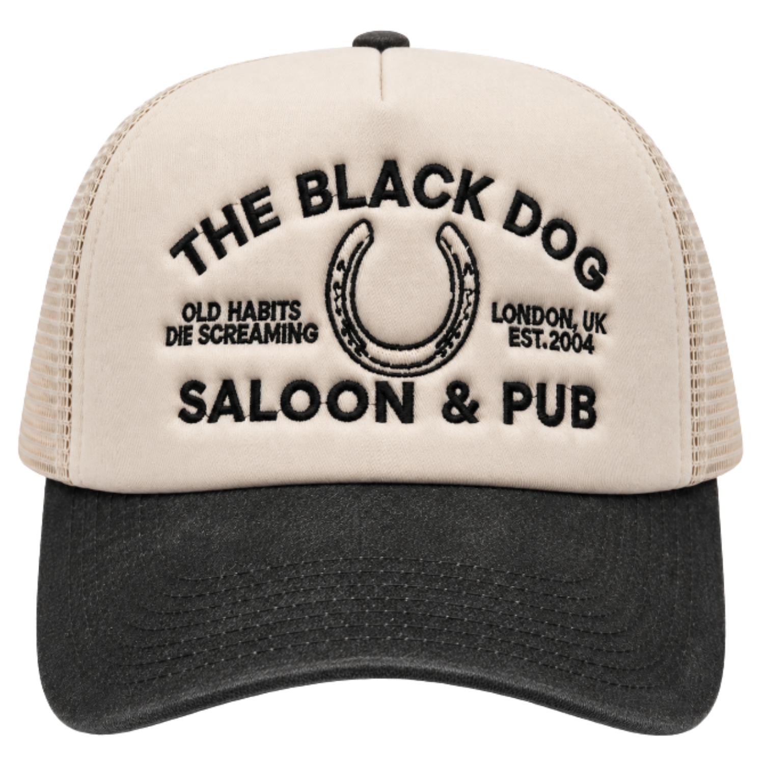The Black Dog Saloon Trucker Hat