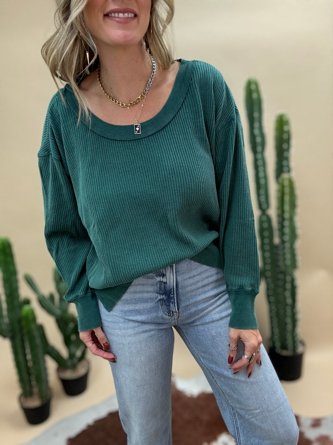 Thermal Hunter Green Long Sleeve