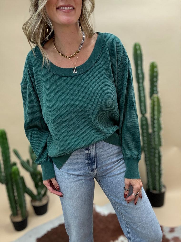 Thermal Hunter Green Long Sleeve