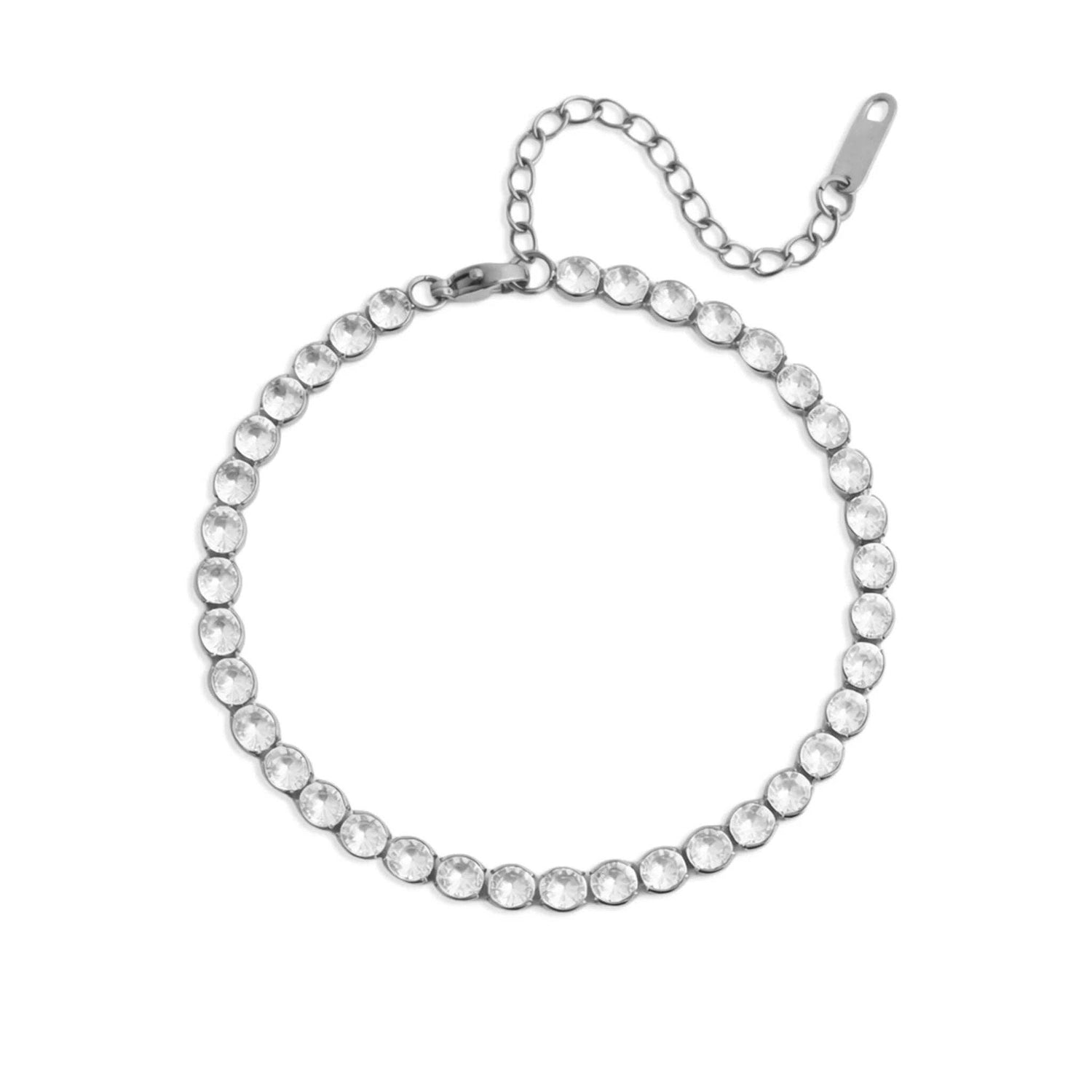 Round Diamond Tennis Bracelet