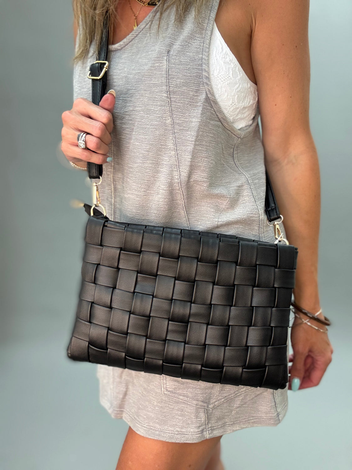 Uptown Woven Purse