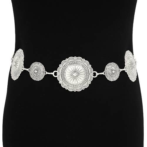 WEMETAL CIRCLE LINK WESTERN CHAIN BELT, KM 1571