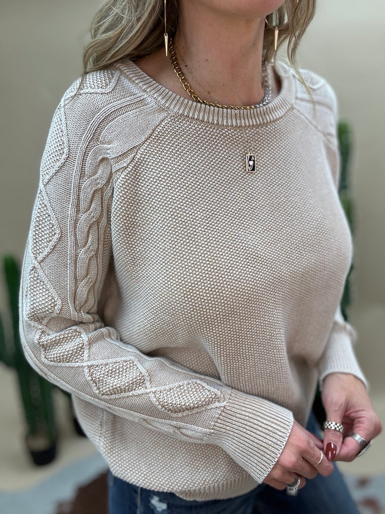 Creme Brulè Latté Sweater