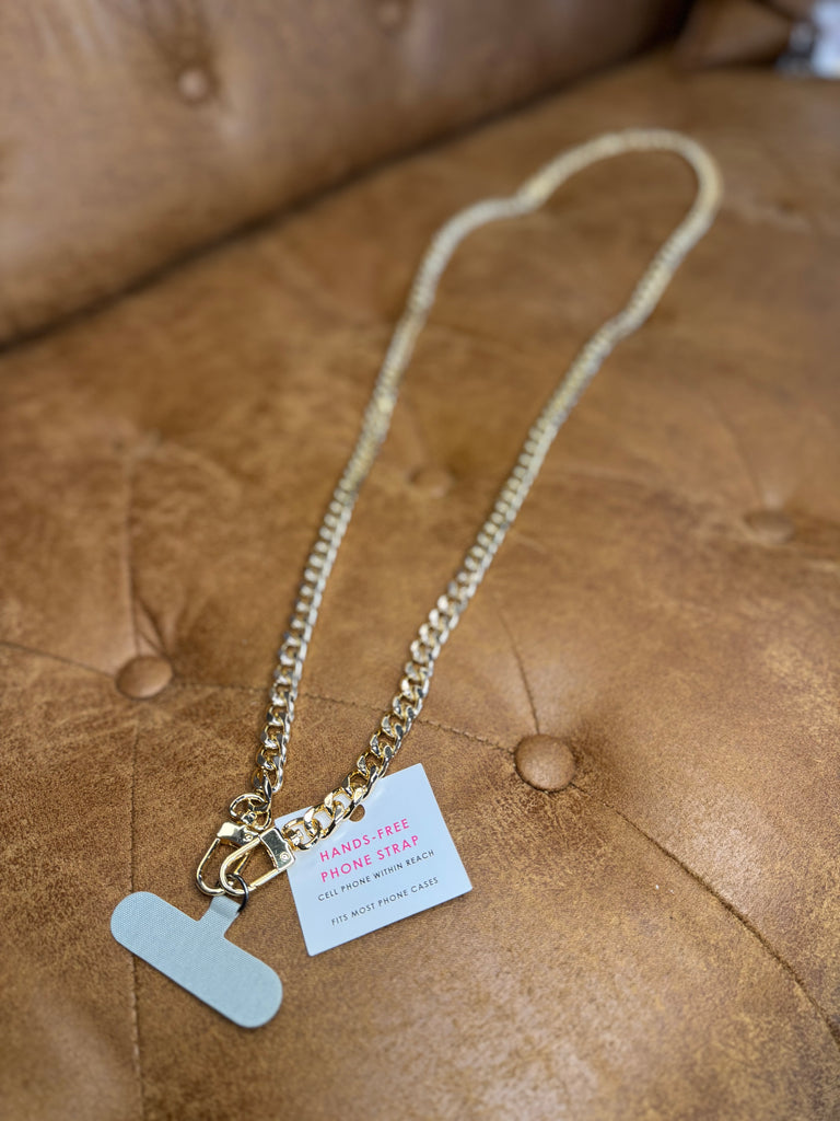 Gold Phone Chain