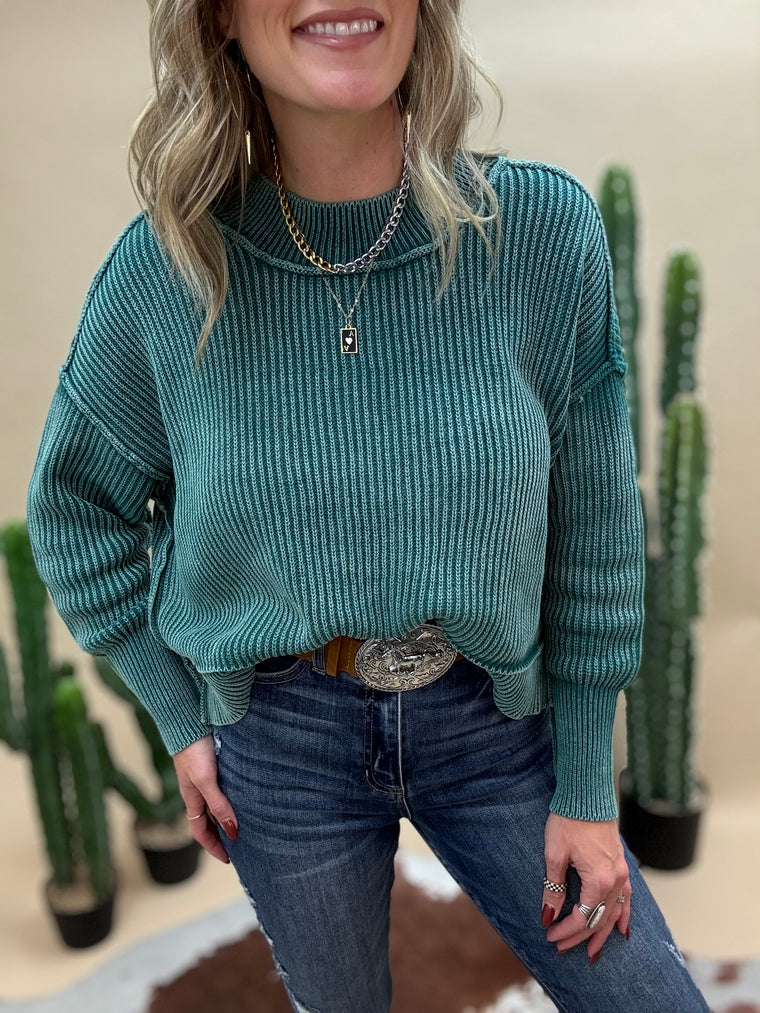 Scone Sweater Hunter Green