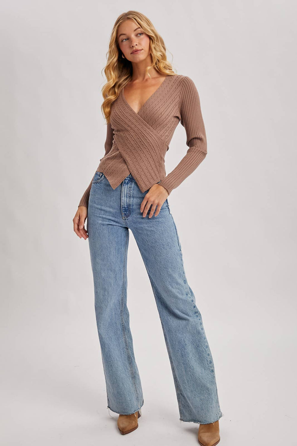 Cross My Heart Mocha Top