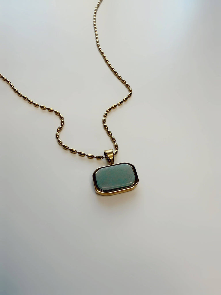 Sage Dream Stone Pendant