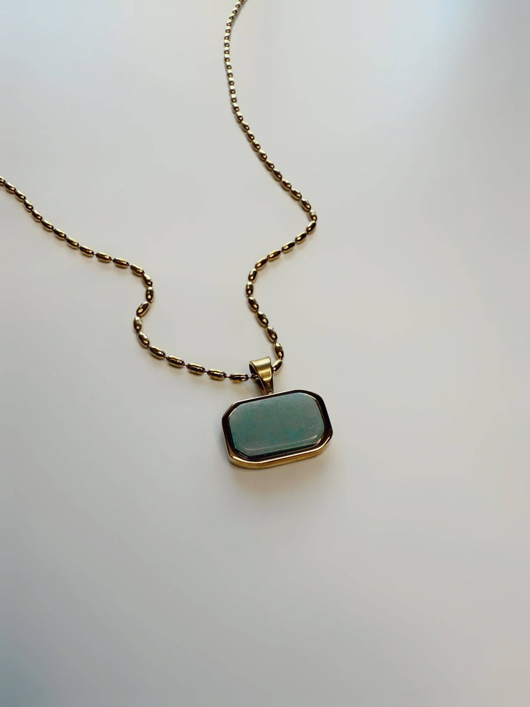 Sage Dream Stone Pendant