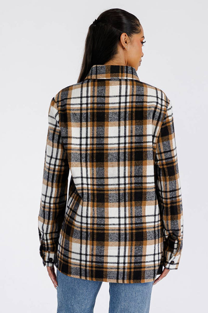 Saddle Soft Flannel Oversized