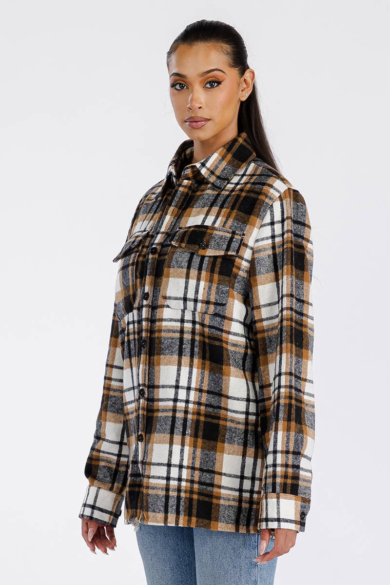 Saddle Soft Flannel Oversized