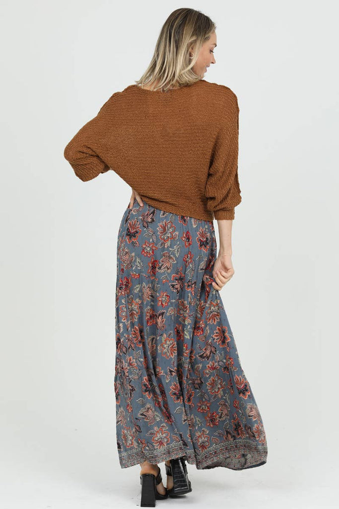 Desert Garden Maxi Skirt