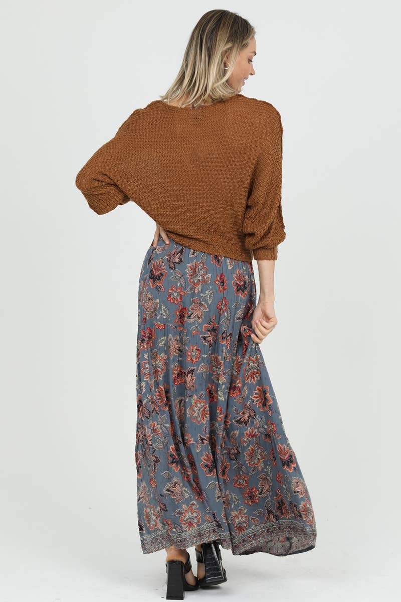 Desert Garden Maxi Skirt