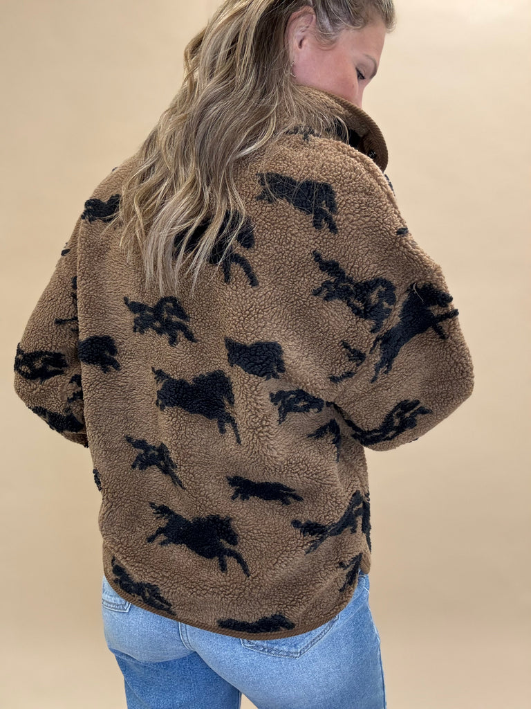 Ryder Horse Sherpa Jacket