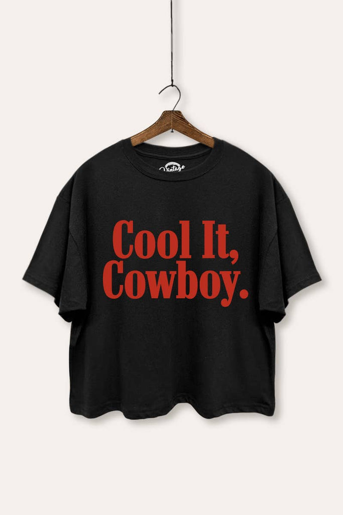 Cool It Cowboy Graphic Tee