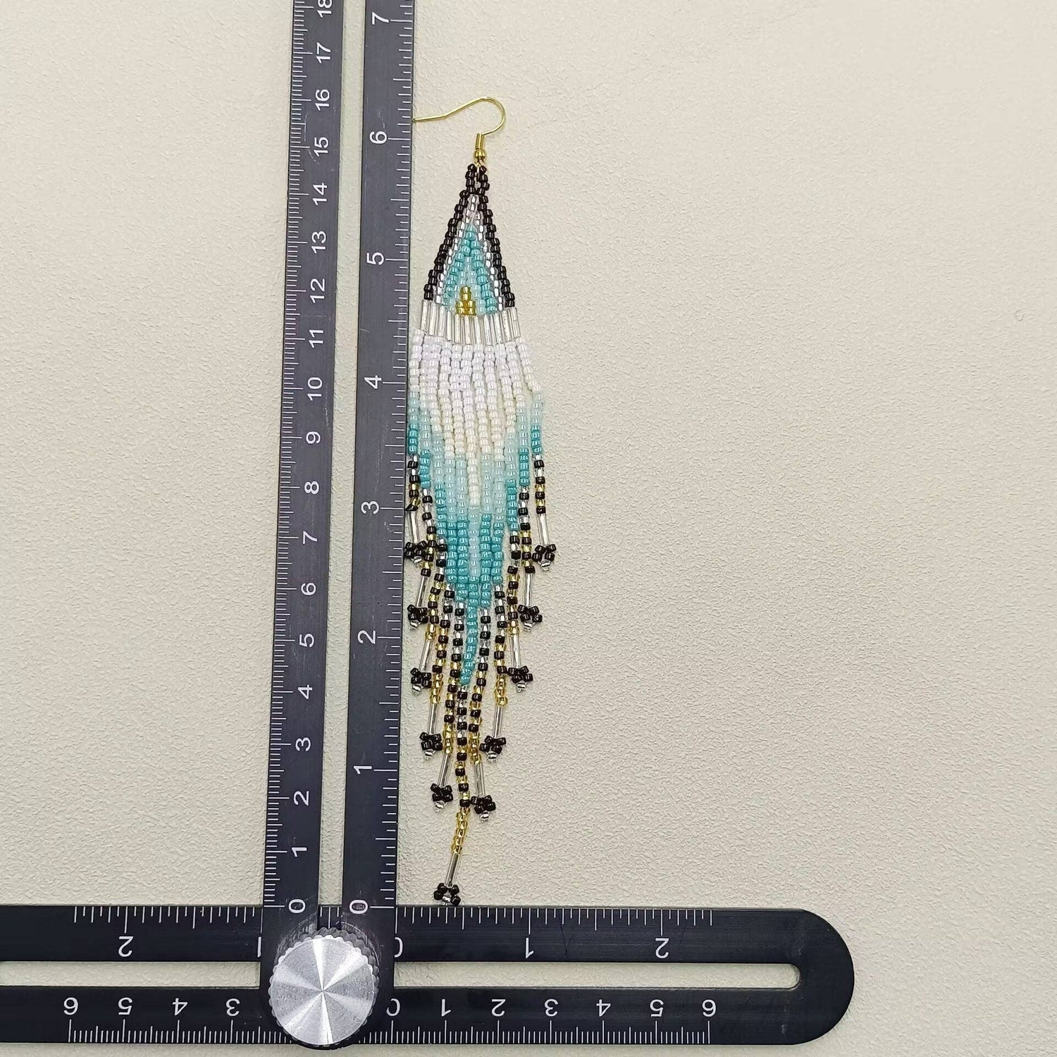 Rainfall Seed Beads Earrings