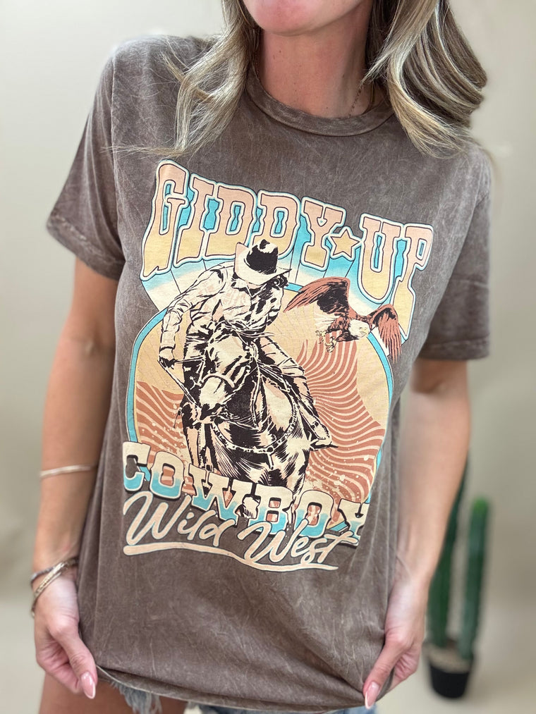 Giddy Up Graphic T-Shirt