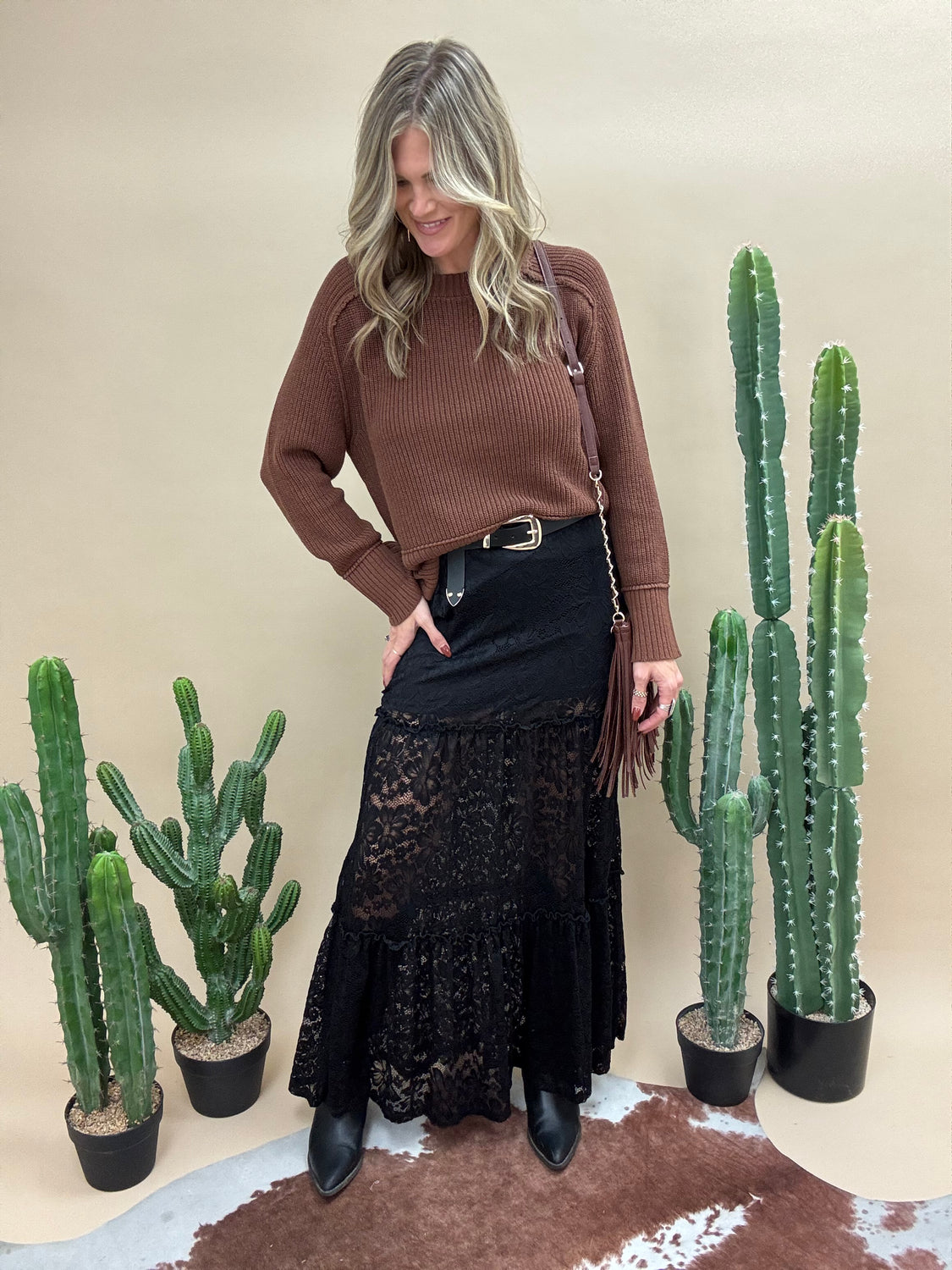 Langley Lace Skirt